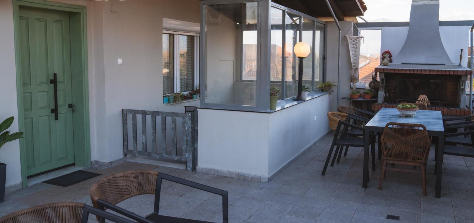 Marvic House Villa Exaplatanos Bagian luar foto